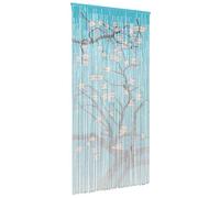vidaXL Rideau anti-insectes multicolore 200 x 100 cm en bambou