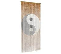 vidaXL Rideau anti-insectes multicolore 200 x 90 cm en bambou
