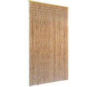 vidaXL Rideau de porte contre insectes Bambou 100 x 200 cm