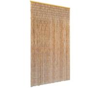 vidaXL Rideau de Porte Contre Insectes Bambou 120 x 220 cm