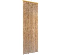 vidaXL Rideau de porte en bambou contre insectes - 56x185 cm
