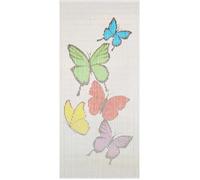 vidaXL Rideau de porte contre insectes Bambou 90 x 200 cm