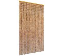 vidaXL Moustiquaire de porte Bambou 100 x 200 cm