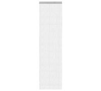 vidaXL Moustiquaire de porte en chaînes 56x202 cm aluminium