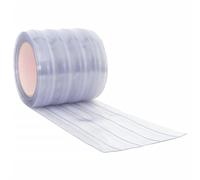 vidaXL Rideau de Porte Transparent 200 mmx1,6 mm 25 m PVC, Bande de Porte, Rideau de Bande PVC, Rideau de Porte PVC, Bande de Rideau