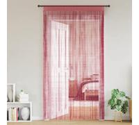 Vidaxl Rideau En Fils 2 Pcs 140 X 250 Cm Rose