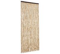 vidaXL Moustiquaire Chenille Beige 90 x 220 cm