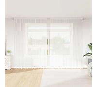 Vidaxl Rideaux Avec Des Rideaux Blanc 300 X 280 Cm Polyester
