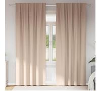 vidaXL Rideaux occultants thermiques grande taille Rideaux occultants 245 x 140 cm pour chambre salon