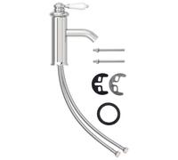 vidaXL Robinet de lavabo de salle de bain Finition chromée 130x180 mm
