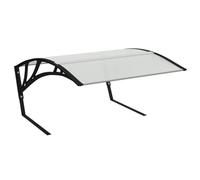 vidaXL Garage pour tondeuse-robot noir 80x101x46 cm