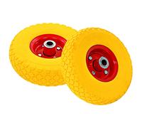 vidaXL Roues de diable 4 pcs. Pneu en caoutchouc pleinPolyuréthane3.00-4