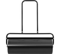 vidaXL Rouleau à gazon de jardin à pousser noir 63 L fer et acier