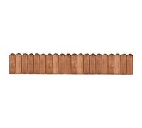 Gazonrand 120 cm geÃ¯mpregneerd grenenhout bruin49106
