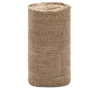 vidaXL Rouleau de Jute, Ruban pour Bricolage Artisanat, Chemin de Table pour Mariage Fête Décoration Intérieur, 0,25x25 m 100% Jute 200 g/m²