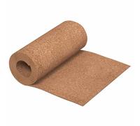 vidaXL Rouleau de liège marron - 200 x 50 x 0,8 cm - Isolation durable pour sols de bureau, réduction du bruit et absorption du bruit, polyvalent pour la maison