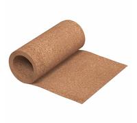 vidaXL Rouleau de liège marron 800 x 50 x 0,2 cm - Isolation durable pour sols de bureau, réduction du bruit et absorption du bruit, polyvalent pour la maison