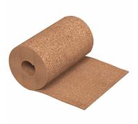 vidaXL Rouleau de liège marron 800 x 50 x 0,8 cm - Isolation durable pour sols de bureau, réduction du bruit et absorption du bruit, polyvalent pour la maison