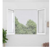 vidaXL Rouleau en aluminium 100×500 cm – Maille fine anti-insectes pour fenêtres et portes, argent