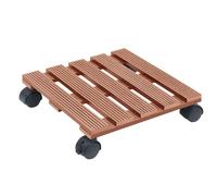 vidaXL Rouleau pour plantes 4 pcs. Marron 30x30x7,5 cm WPC