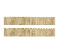VidaXL Rouleaux de bordure - Bois de pin