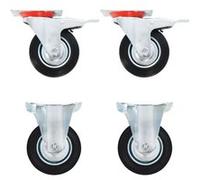 Roulettes 4 pcs 100 mm