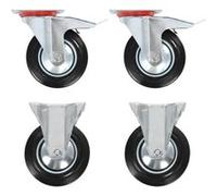 vidaXL Roulettes 4 pcs. 160 mm