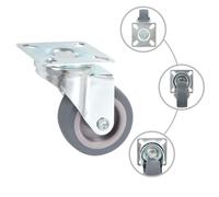 vidaXL Roulettes pivotantes 24 pcs. 50 mm