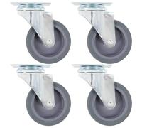vidaXL Roulettes Pivotantes - 4 pcs - 75 mm
