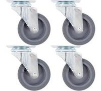 vidaXL Roulettes Pivotantes - 4 pcs - 75 mm