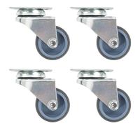 vidaXL Roulettes pivotantes doubles Ø 50 mm