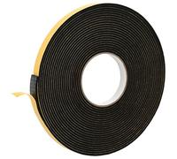 vidaXL Ruban adhésif en mousse Noir 15mm x 10m Mousse CR