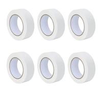 vidaXL Rubans de masquage pour peintre 6 pcs Blanc 38mm x 50m Papier