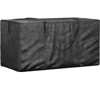 vidaXL Sac de rangement pour coussins de jardin 2 pcs. noir 150x75x75cm