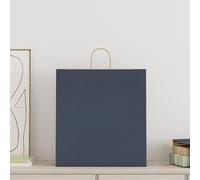 vidaXL Sacs en papier 250 pcs. avec anses bleu 45x17x48 cm
