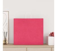 vidaXL Sacs en papier 50 pcs. avec anses rose 54x15x49 cm