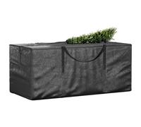 vidaXL Sacs pour sapins de Noël 2 pcs. noir polyéthylène