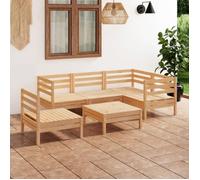 vidaXL Salon de jardin 6 pcs Bois de pin massif 3082722