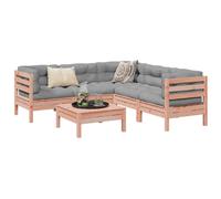 Vidaxl Salon de jardin 6 pcs - Bois de sapin