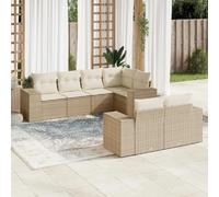 VidaXL Salon de jardin - Beige