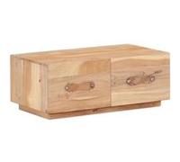 Table basse 90x50x35 cm Bois de récupération massif - vidaXL