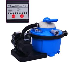 Vidaxl Sandfilterpumpe mit Timer 450 W 25 l