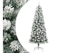 vidaXL Sapin à charnières 210 cm - Neige