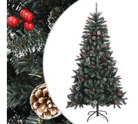 vidaXL Sapin artificiel avec support 180 cm - Vert