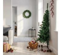vidaXL Sapin artificiel moitié - Vert 150 cm