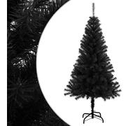 vidaXL Sapin artificiel noir 120 cm