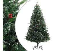 vidaXL Sapin de Noël 210 cm Baies