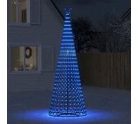 vidaXL Sapin de Noël LED 300 cm - 688 LED bleu