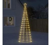 vidaXL Sapin de Noël LED 570 LED 300 cm