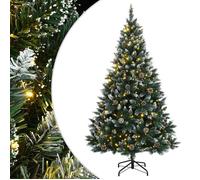 vidaXL Sapin de Noël artificiel 300 LED 240 cm 3315777